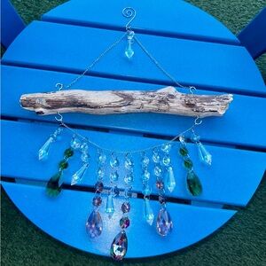 Driftwood suncatcher